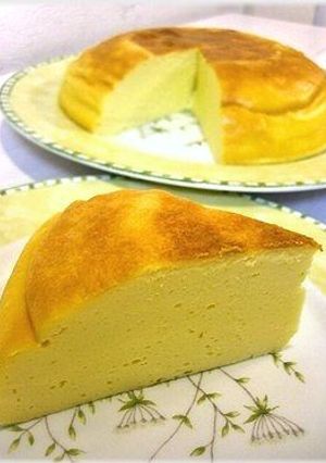 炊飯器で☆スフレチーズケーキ-レシピのメイン写真