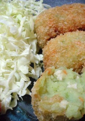 グリーンコロッケ-レシピのメイン写真