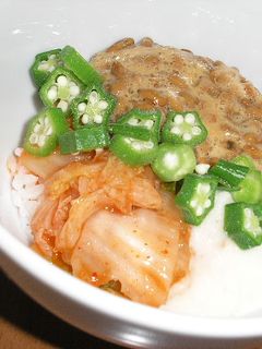 納豆キムチとろろのねばねば丼♪-レシピのメイン写真