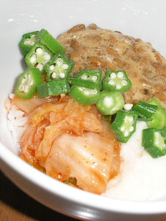 納豆キムチとろろのねばねば丼♪-レシピのメイン写真