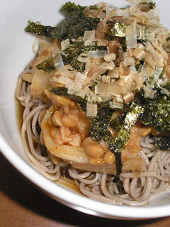 納豆とキムチのねばウマそば♪-レシピのメイン写真