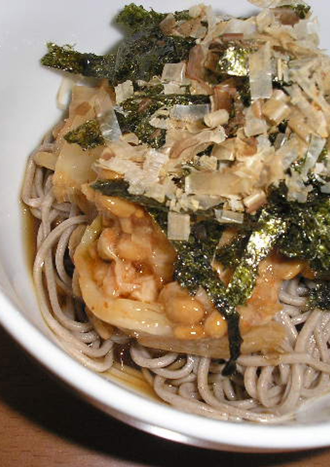 納豆とキムチのねばウマそば♪-レシピのメイン写真