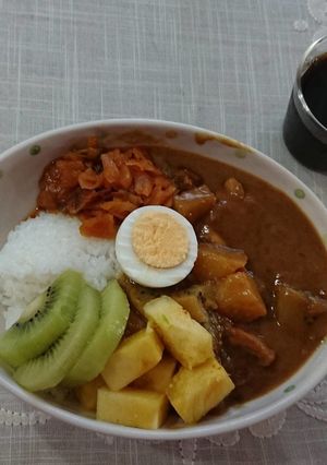 フルーツカレーライス-レシピのメイン写真