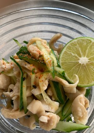 鶏皮のポン酢和え-レシピのメイン写真