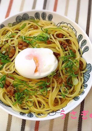 簡単！納豆パスタ-レシピのメイン写真