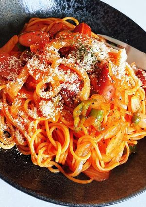 ランチの王道 ナポリタン-レシピのメイン写真