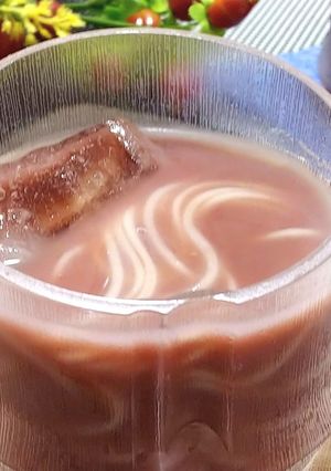 素麺の冷やしお汁粉(ぜんざい)★時々温か-レシピのメイン写真