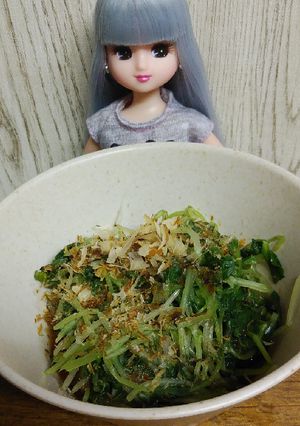 リカちゃん♡ぬきな菜のおひたしꕤ⠜-レシピのメイン写真