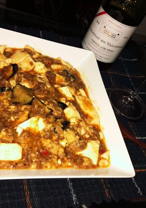 【簡単】【ワインに】本格麻婆茄子&豆腐-レシピのメイン写真