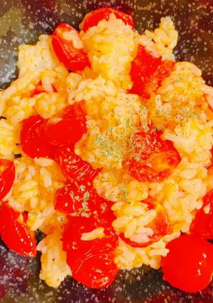 簡単◎冷凍ご飯でトマトリゾット！-レシピのメイン写真