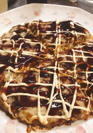 千切りキャベツのお好み焼き-レシピのメイン写真