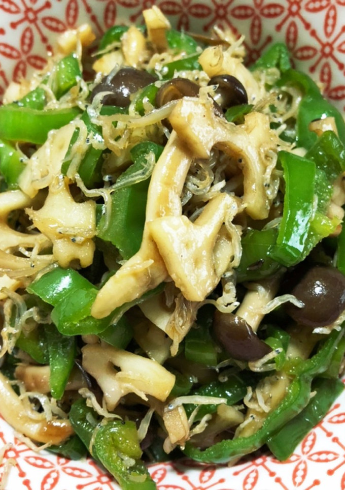 おじゃこと野菜の炒めたん-レシピのメイン写真