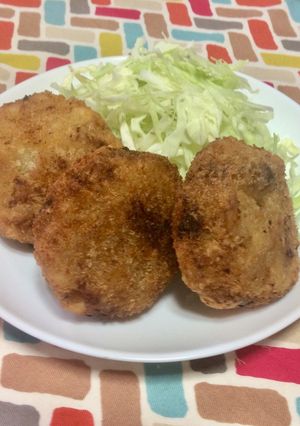 超簡単☆混ぜるだけ甘辛肉じゃがコロッケ♫-レシピのメイン写真