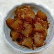 コンニャクと鰹節のいり煮