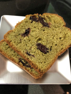 甘さ控えめレーズン抹茶パウンドケーキ-レシピのメイン写真