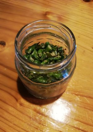 調味料 塩炒め青唐辛子-レシピのメイン写真
