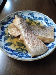 鯛切身の煮付け-レシピのメイン写真