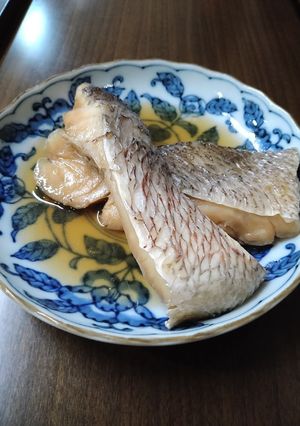 鯛切身の煮付け-レシピのメイン写真