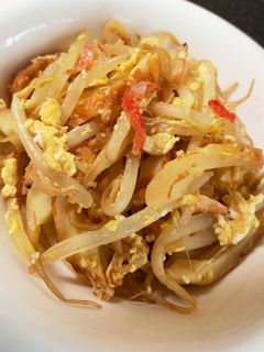 もやしとちくわの炒め物(干し小エビ入り)-レシピのメイン写真
