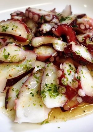 うちの蒸しタコの食べ方-レシピのメイン写真