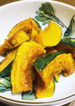 シンプルに。かぼちゃの塩焼き-レシピのメイン写真