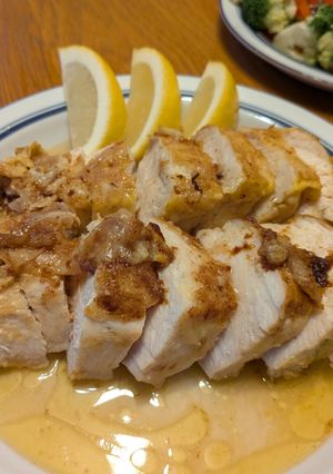 鶏むね肉のバターソテー！-レシピのメイン写真