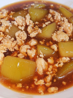 冬瓜(かんぴょうなど)の鶏そぼろ餡かけ-レシピのメイン写真