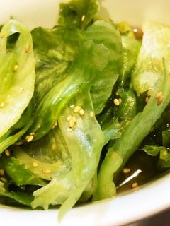 袋で混ぜるだけ!簡単うまいレタスサラダ-レシピのメイン写真