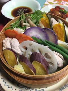 10種野菜と豚肉のセイロ蒸し-レシピのメイン写真
