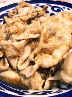 ゆる簡単豚肉のしょうが焼き☆ビールつまみ-レシピのメイン写真