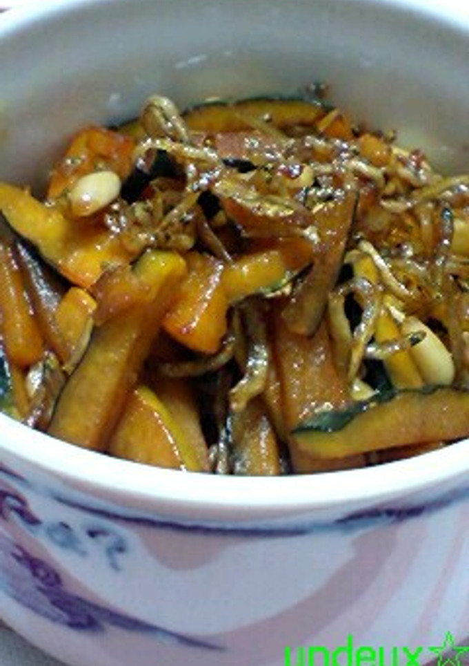 捨てません！かぼちゃの皮で☆お惣菜-レシピのメイン写真