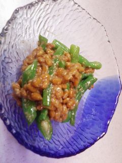 いんげんの納豆和え-レシピのメイン写真