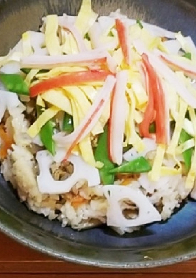 簡単♪美味しい♪五目ちらし寿司-レシピのメイン写真
