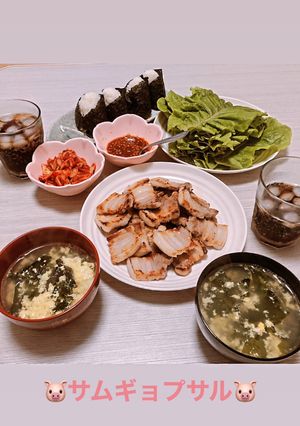 サムギョプサルの簡単フルコース-レシピのメイン写真