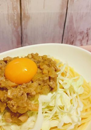 お味噌でイタリアン！肉味噌キャベツパスタ-レシピのメイン写真