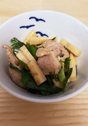 《副菜》豚ニラのソース炒め-レシピのメイン写真