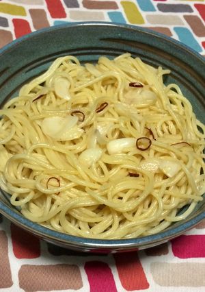 超簡単☆こく塩！うま塩！ペペロンチーノ♫-レシピのメイン写真