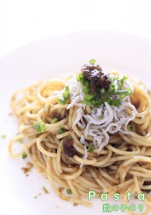 絶品簡単！しらすと海苔の佃煮和風パスタ♪-レシピのメイン写真