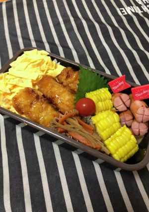 男子高校生弁当★65 のっけ弁当-レシピのメイン写真