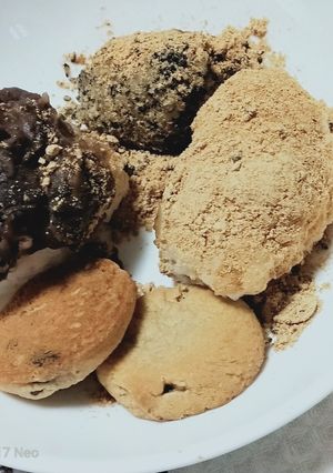 500円以内の業務スーパーおはぎ-レシピのメイン写真