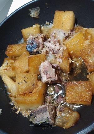 冬瓜とサバ缶 すき焼きのたれ を使って-レシピのメイン写真