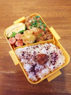 焼き肉弁当♪-レシピのメイン写真