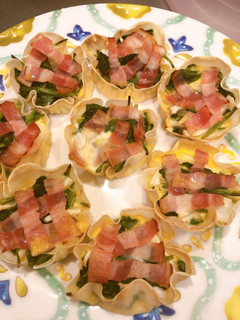餃子の皮でキッシュ-レシピのメイン写真