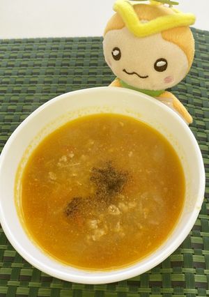 豚肉と豆の味噌スープ-レシピのメイン写真