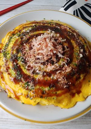 キャベツのお好み焼き風-レシピのメイン写真