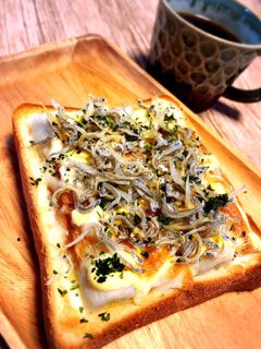 ちくわとじゃこのチーズトースト-レシピのメイン写真