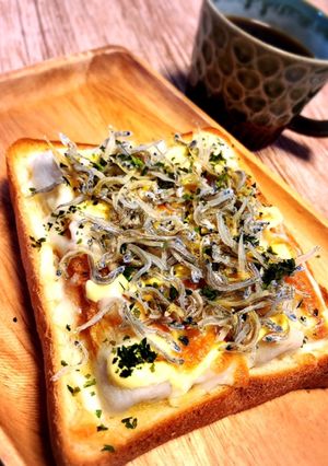 ちくわとじゃこのチーズトースト-レシピのメイン写真