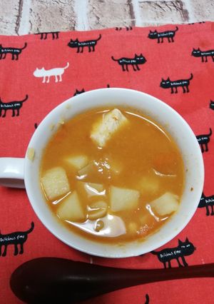 生姜のトマトスープ-レシピのメイン写真