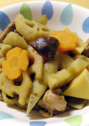 ウチの煮物（筑前煮）24cmフライパンで-レシピのメイン写真