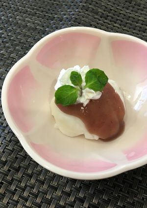 介護食　さっくりお餅のクリーム大福-レシピのメイン写真